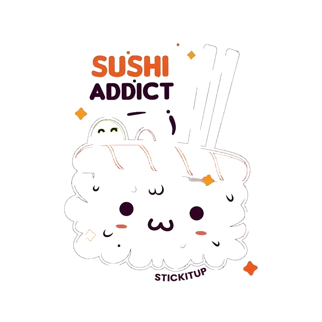 SUSHI ADDICT Sticker